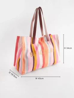 Next Multi Striped Beach Bag Sale