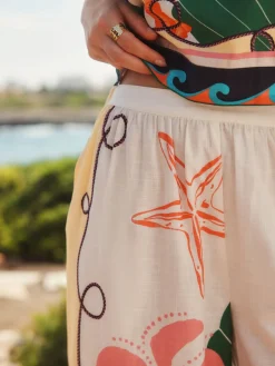 Next Multi Wide Leg Trousers Clearance