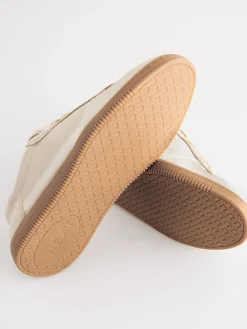 Next Natural Lace-Up Trainers