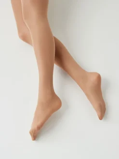 Next Natural Tan 20 Denier Sheer Gloss Tights 3 Pack Sale