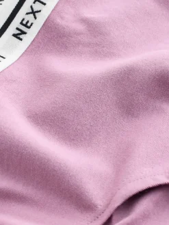 Next Short Cotton Logo Knickers 4 Pack Navy Argyle Discount