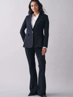 Next Navy Blue Heavy Duty Tailored Blazer Clearance