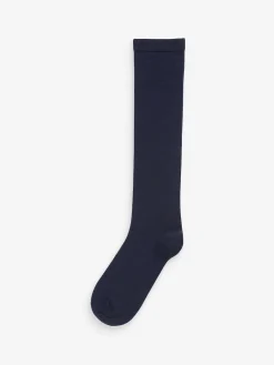 Next Modal Blend Knee High Socks 2 Pack Navy Blue Online