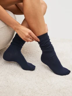 Next Modal Blend Knee High Socks 2 Pack Navy Blue Online