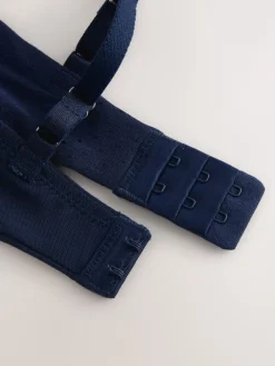 Next Navy Blue Pad Non Wire Lace Ultimate Comfort Bra Discount