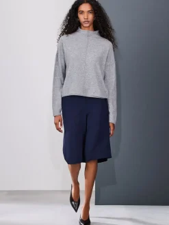 Next Smart Longline Shorts Navy Blue Clearance