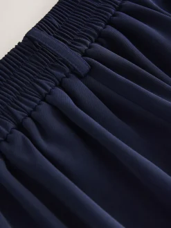 Next Smart Longline Shorts Navy Blue Clearance