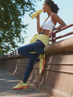 Next Sports Dry Tech Tummy Control High Waist Full Length Legging Navy Blue Sale