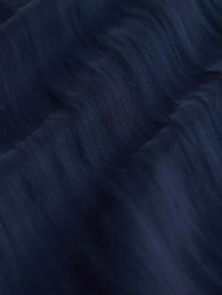 Next Superwide Pleated Trousers Navy Blue Discount