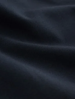 Next Tailored Wide Leg Trousers With Wool Navy Blue Sale