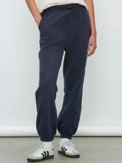 Next Essential Cuffed Jersey Joggers Navy Hot