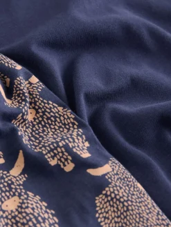 Next Navy Hamish The Highland Cow Short Sleeve Pyjamas Hot