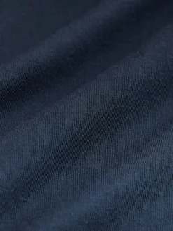 Next Jersey Waisted Summer Midi Dress Navy Online