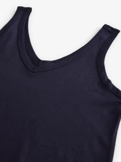 Next Navy Modal Slouch Vest Hot