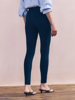 Next Ponte Leggings Navy Online