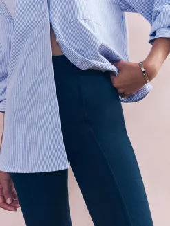 Next Ponte Leggings Navy Online