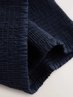 Next Shirred Maxi Skirt Navy Clearance