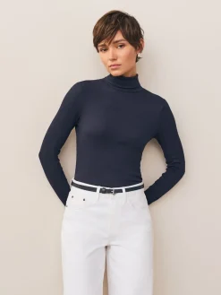 Next Navy Skinny Leather Belt Discount