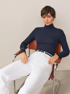 Next Navy Skinny Leather Belt Discount