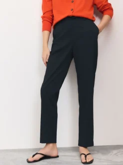 Next Slim Tailored Trousers Navy