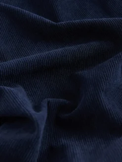 Next Navy Smoothing Cord Wide Leg Trousers Best