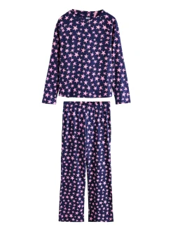 Next Long Sleeve Pyjamas Navy Stars Discount