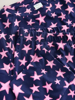 Next Long Sleeve Pyjamas Navy Stars Discount