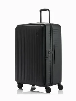 Nere Venture DUAL OPEN 75CM Suitcase Black New