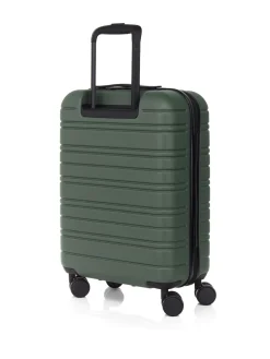 Nere STORI 55CM Cabin Suitcase Green Hot