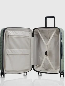 Nere STORI 65CM Medium Suitcase Green Hot