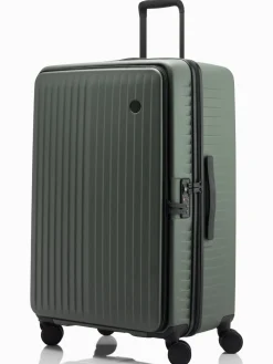 Nere Venture DUAL OPEN 75CM Suitcase Green
