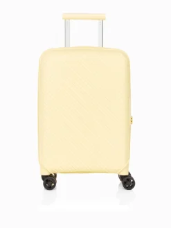 Nere BONDI 56CM Expandable Suitcase Yellow Sale