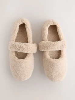 Next Neutral Borg Ballet Slippers Online