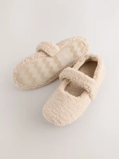 Next Neutral Borg Ballet Slippers Online