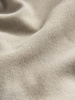 Next Brushed Collared Jacket Neutral Sale