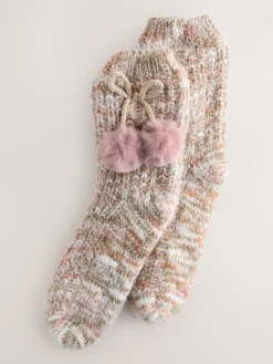 Next Chunky Slipper Socks 1 Pack Neutral Best