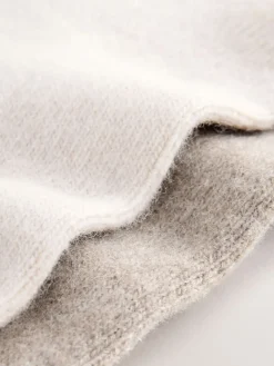 Next Containing Merino Wool Ankle Socks 2 Pack Neutral Clearance