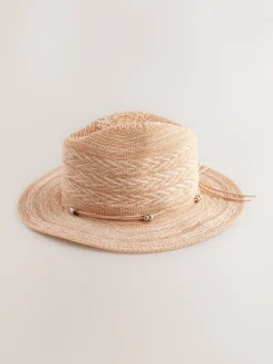 Next Neutral Packable Western Hat Sale