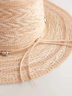 Next Neutral Packable Western Hat Sale