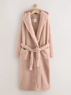Next Teddy Dressing Gown Neutral New