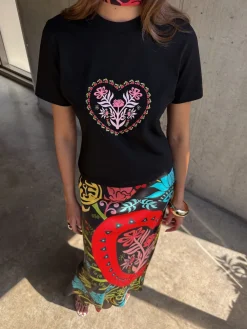 Never Fully Dressed Black Petite Amara Dorris Skirt Discount