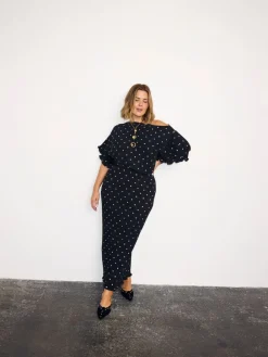 Never Fully Dressed Black Sunshine Tilly Dress Hot