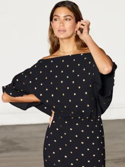 Never Fully Dressed Black Sunshine Tilly Dress Hot