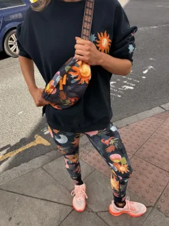 Never Fully Dressed Navy Corazon Sling Cross Body Bum Bag Outlet