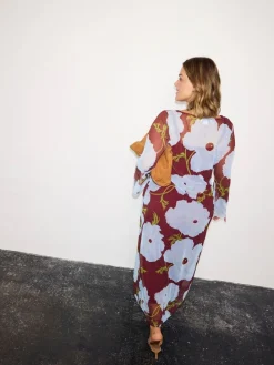 Never Fully Dressed Purple Poppy Aria Mesh Dress Best