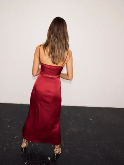 Never Fully Dressed Red Gianna Dress Clearance