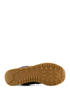 New Balance Black/Leopard Print 574 Trainers