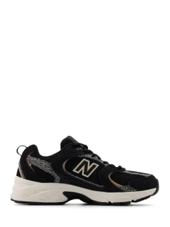 New Balance Black/White Womens 530 Trainers Discount