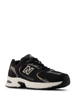 New Balance Black/White Womens 530 Trainers Discount