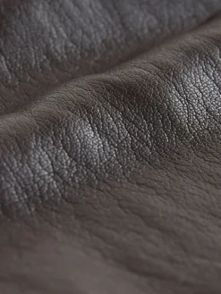 Nothing Ordinary Faux Leather Barrel Leg Trousers Chocolate Brown Hot